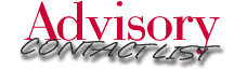 E-mail Advisory Staff